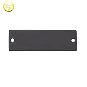 Anti-oxidation Swimwear Metal Letter Tags Rectangle Shape Gunmetal Name <strong>Label</strong> <strong>Clothes</strong> Branded Logos <strong>Maker</strong> - Product Image 3