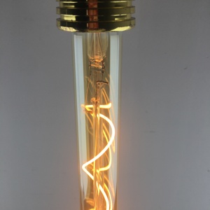 Edison-<span class=keywords><strong>Ampoule</strong></span> LED T10/T30, 300mm, longue longueur, <span class=keywords><strong>ampoule</strong></span> spirale, filament LED, 4W, gradable, 220/240V E27, <span class=keywords><strong>ampoule</strong></span> <span class=keywords><strong>vintage</strong></span>, ambre - Product Image 3