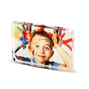 Sunmeta Venta al por mayor BXP12 Marcos de fotos de <span class=keywords><strong>cristal</strong></span> Sublimación en blanco Prensa de calor para diseños personalizados - Product Image 4