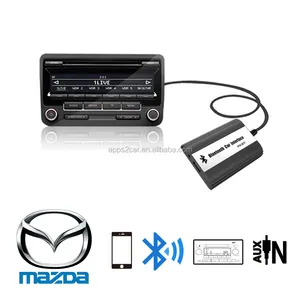 APPS2CAR USB стерео адаптер MP3 AUX Интерфейс Bluetooth cd-чейнджер для новых Mazda 3/5/6 2009 + can-bus
