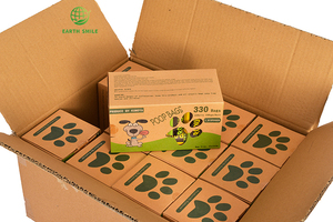 ASTM D695-04 EN13432 the Earth smile's carrier bags out dog poop carrier bags out waste so pets - Product Image 6