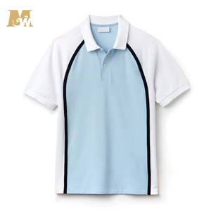 Nuevo estilo de buena calidad para <span class=keywords><strong>hombre</strong></span> camisa de Polo de panel en contraste de caballo seco camisa de Polo - Product Image 5