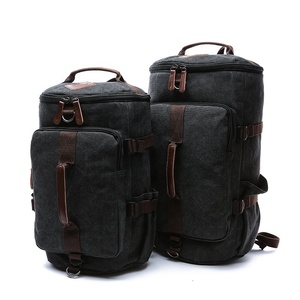 personalizado senderismo Camping <span class=keywords><strong>mochila</strong></span> <span class=keywords><strong>militar</strong></span> de Color sólido hombres deportes viaje bolso de la lona <span class=keywords><strong>mochila</strong></span> - Product Image 3