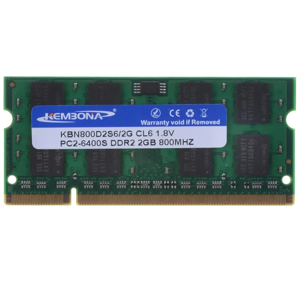 Notebook RAM 2GB DDR2 SO-DIMM 667 MHZ PC2-5300