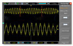 Analizador lógico de <span class=keywords><strong>8</strong></span> canales del osciloscopio de 4 canales oficial MSO7084BLG de Hantek Arb. Generador de forma de onda 2Gsa / - Product Image 6