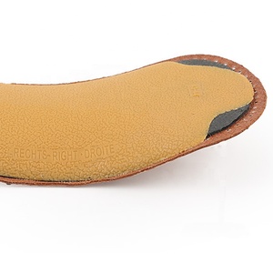 Soletta in Pelle <span class=keywords><strong>per</strong></span> Correzione Piede Piatto 3/4, Cuscinetto Ammortizzante in Spugna di Lattice <span class=keywords><strong>per</strong></span> Fascite Plantare - Product Image 4
