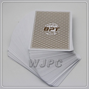 Propre Vernissage Brillant Stratifié Grande Lettre Personnalisé <span class=keywords><strong>Poker</strong></span> Cartes À Jouer - Product Image 2
