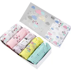 Sous-vêtements en coton pour bébé fille, culotte pour enfant, slip court, pour les petits