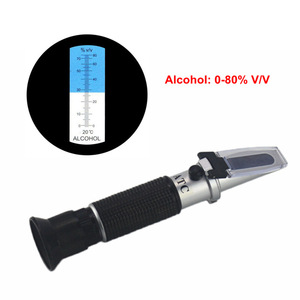 Optique Portable 0-80% <span class=keywords><strong>Alcool</strong></span> Liqueur Vin Testeur Outil Portable Réfractomètre D'<span class=keywords><strong>alcool</strong></span> Pour Le <span class=keywords><strong>Test</strong></span> D'<span class=keywords><strong>alcool</strong></span> - Product Image 2