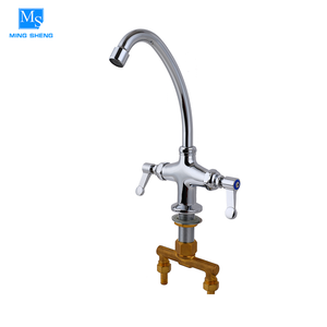 Chapado en cromo de acero inoxidable mejor utilidad sótano giratorio cocina grifo del fregadero y cocina fregadero Mezclador - Product Image 2