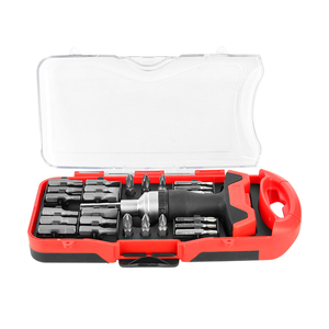 H4 Bit/1/4 "* 25mm 25PC T-kolu kilit Cr-v tornavida Bit Set