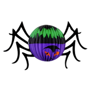 <span class=keywords><strong>Happy</strong></span> Halloween decorative paper bat lantern Halloween decorations - Product Image 4