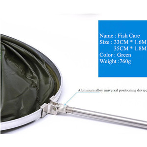 סיטונאי 5 שכבות לעבות מתכת מסגרת דיג נטו שירות מתקפל טיפול דגי Creel להתמודד נייד Stake ניילון רשת נקי - Product Image 3