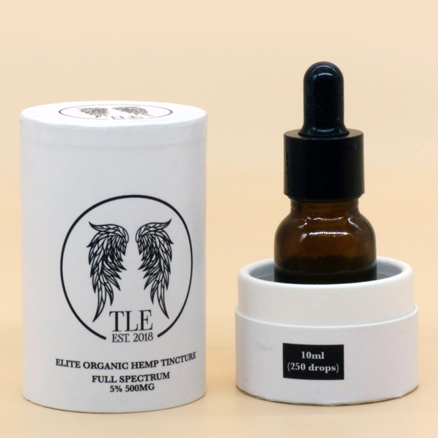 Картонная бумажная коробка для косметики с принтом эфирных масел для ухода за кожей