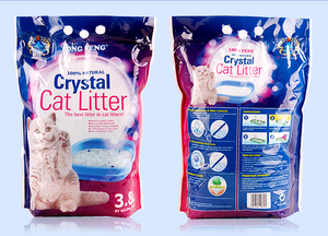 Venta al por mayor limpieza de gel de sílice <span class=keywords><strong>azul</strong></span> gato 3.8L gato de arena de gato - Product Image 2