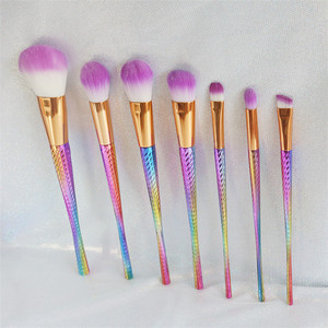 7 pcs Coloré Maquillage Brush Set Pour <span class=keywords><strong>Professionnel</strong></span> Sourcils Eyeliner <span class=keywords><strong>Correcteur</strong></span> Mélange Make Up - Product Image 5