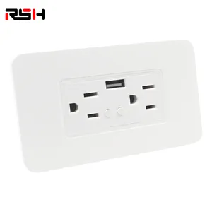 WIFI Smart Electrical Socket Remote Control Outlet Electrical Wall Socket USA Electric Socket For iOS Android System