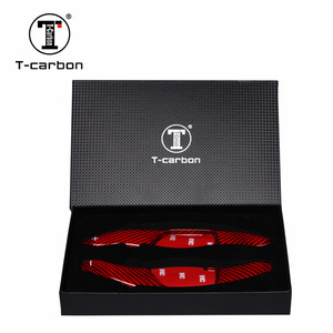 T-פחמן סיבי הגה גלגל משוטים מכבד עבור toyota <span class=keywords><strong>ritz</strong></span> אביזרים פנימיים הסטה משוט
