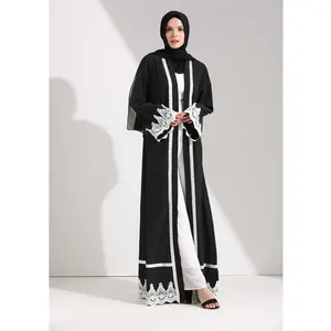 दुबई abaya थोक लेडी पोशाक लंबी महिलाओं मुस्लिम abaya 2019 के लिए पोशाक