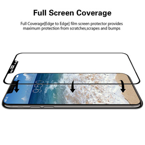 Curvo anti-impronta digitale cielo sereno formato su ordinazione temperato di vetro di imballaggio per il <span class=keywords><strong>iphone</strong></span> <span class=keywords><strong>8</strong></span> x odm/ oem - Product Image 5
