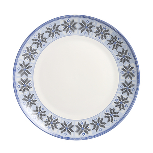Creativo azul copo de nieve coupe placa taza de té cena vajilla para la cena - Product Image 2