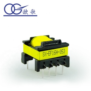 थोक मूल्य एकल चरण क्षैतिज 4 + 4pin EF16 सही करनेवाला ट्रांसफार्मर - Product Image 1