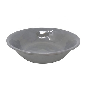 OEM único restaurante de gris sólido 12 PCS rústico granja <span class=keywords><strong>juego</strong></span> de vajilla de melamina de cena <span class=keywords><strong>juego</strong></span> de <span class=keywords><strong>mesa</strong></span> - Product Image 2