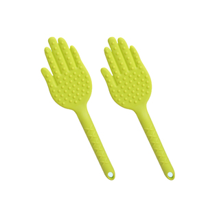Medical Shot Body Health Beat Board Pad Palm clap Forma de <span class=keywords><strong>la</strong></span> mano clap Silicona Masaje Palillo - Product Image 3
