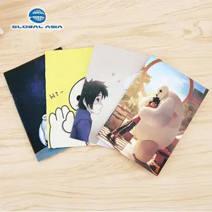 Cuadernos 도매 인쇄 학생 쓰기 운동 책 사용자 정의 학교 노트북 A4