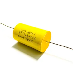 6.8uF 250V Capacitor de filme de polipropileno metalizado capacitor MKPA-E