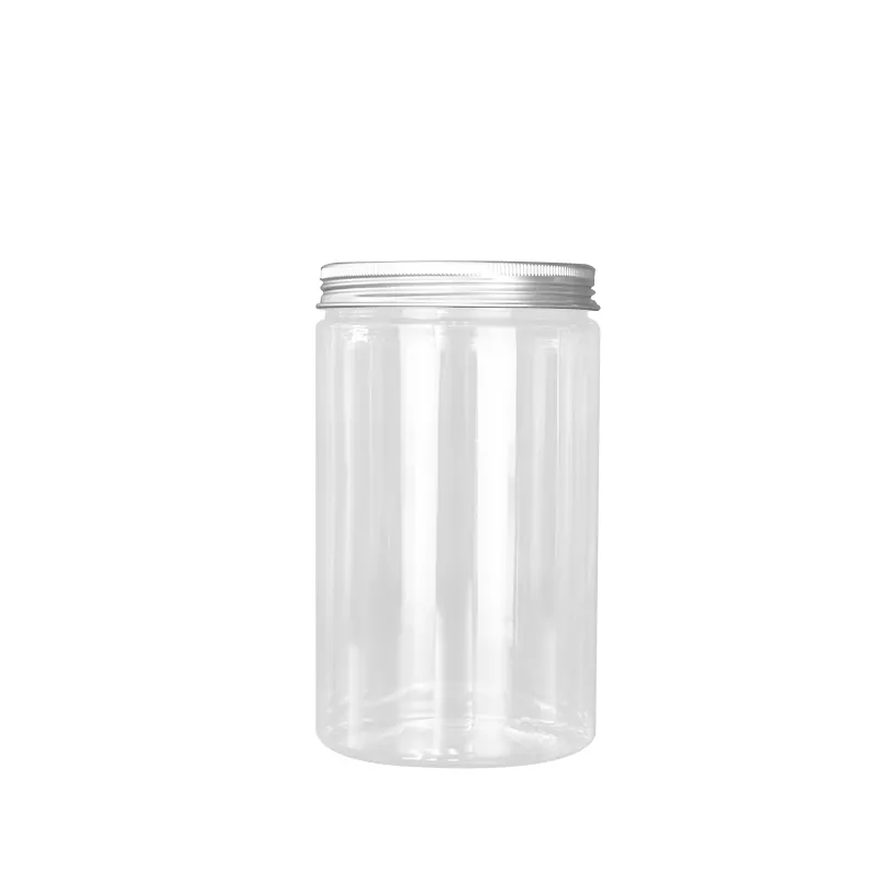 Recipiente para embalagem de alimentos 700ml, grande capacidade, transparente, selado, recipiente para embalagem de alimentos com parafuso, garrafa alta, caixa de armazenamento perfumado de chá dia.85 mm