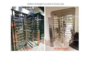 DaoSafe RFID Full Height <strong>Turnstile</strong> <strong>Price</strong> <strong>With</strong> <strong>Fingerprint</strong> <strong>Zk</strong> <strong>Access</strong> <strong>Controller</strong> - Product Image 4