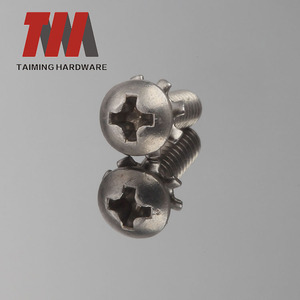 A2 ss vis À Tête Cylindrique bombée et empreinte Cruciforme Fleur Rondelle Vis D'attache <span class=keywords><strong>de</strong></span> Matériel - Product Image 2