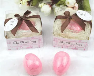 Hot Sell High Quality New style Mini scented soap Wedding gift bird's egg shape soap Hotel disposable soap