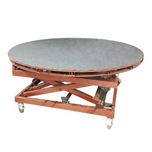 पोर्टेबल सर्कल मंच मंच मोटर चालित घूर्णन मंच तह स्टेज प्लेटफार्म - Product Image 2