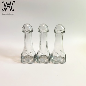 Bicchieri da Vino 90ml (3oz) a Forma di Pene, Bicchieri Sexy per Adulti, Bottiglia <span class=keywords><strong>in</strong></span> Vetro per Cocktail e Birra per Bar e Club Notturni - Product Image 2