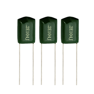 104J 0,1 UF 250 V Green Pei initiation power capacitor Cl11 polyester film - Product Image 3
