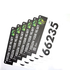 印刷可能なTyvekペーパーマラソンランニング競技アスリートマラソン番号Tyvek Rcce Bibs Tyvek Bib番号レース用 - Product Image 4