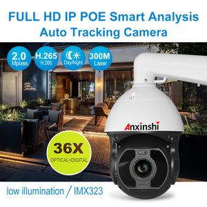 PoE H.265 36X 2MP Security Camera Laser 300M 6"HD IP Intelligent Auto Tracking PTZ Camera - Product Image 2