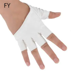 Mode Half Finger PU Leder Handschuhe Dame Finger Driving Anzeigen Handschuhe Sports finger handschuhe