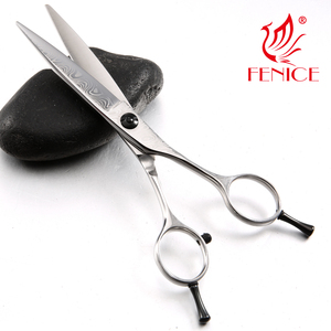 Double Finger Rest Damascus Mô Hình Cắt Kéo Tóc Chuyên Nghiệp Rộng Lưỡi Trượt Kéo - Product Image 5