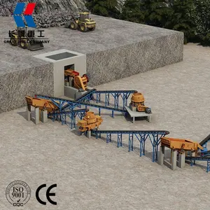 Preço de linha de produção triturador de pedra completa de baixo custo