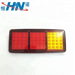 Larga vida Camión Remolque LED Luz lateral Indicador de autobús Luz de trabajo del vehículo Luz ámbar Color rojo - Product Image 1