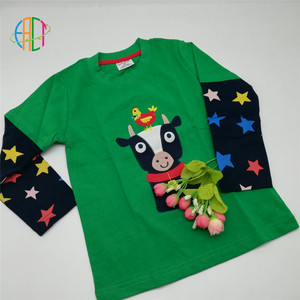 100% algodón <span class=keywords><strong>Boutique</strong></span> ropa de tela suave y diseño lindo niños deporte ropa de niño conjunto de ropa - Product Image 4