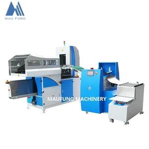 MF-FAC390 Automatic Casing in Machine, Auto hard cover book casing Machine, Fully Auto Case In And Joint Forming Line