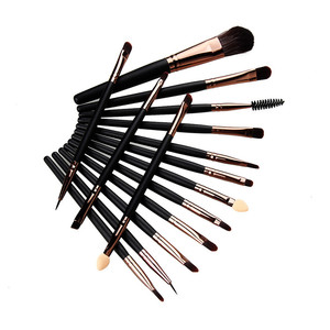 Doble <span class=keywords><strong>cara</strong></span> promoción cepillo <span class=keywords><strong>de</strong></span> cejas <span class=keywords><strong>maquillaje</strong></span> pinceles/brochas 15 unids pinceles <span class=keywords><strong>de</strong></span> <span class=keywords><strong>maquillaje</strong></span> con logotipo - Product Image 3