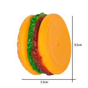 Nuevo diseño resistir mordida juguete <span class=keywords><strong>comida</strong></span> deliciosa Hamburgo forma <span class=keywords><strong>de</strong></span> alimentos para mascotas juguetes <span class=keywords><strong>de</strong></span> <span class=keywords><strong>perro</strong></span> juguete - Product Image 4