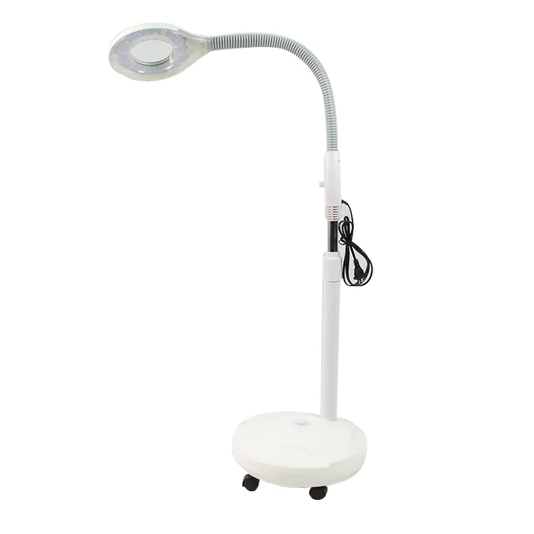 5X Professional Floor Magnifying Light for Beaty Salon Tattoo Parlor with Floor Stand LED Magnifying Light