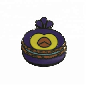 En gros Personnalisé de Bande Dessinée adorable modélisation noir nickel Placage Dur Émail Pins - Product Image 6