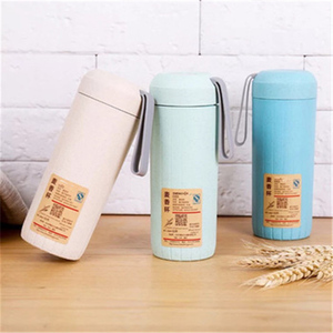 Caliente ecológico Biodegradable de paja de <span class=keywords><strong>trigo</strong></span> botella de agua potable - Product Image 3